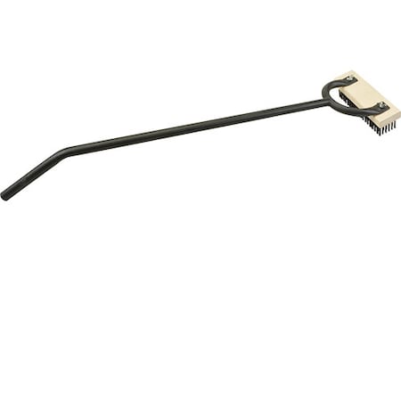 Malish Brush, Grill 24"Handle, Me Dium Texas Brush THB